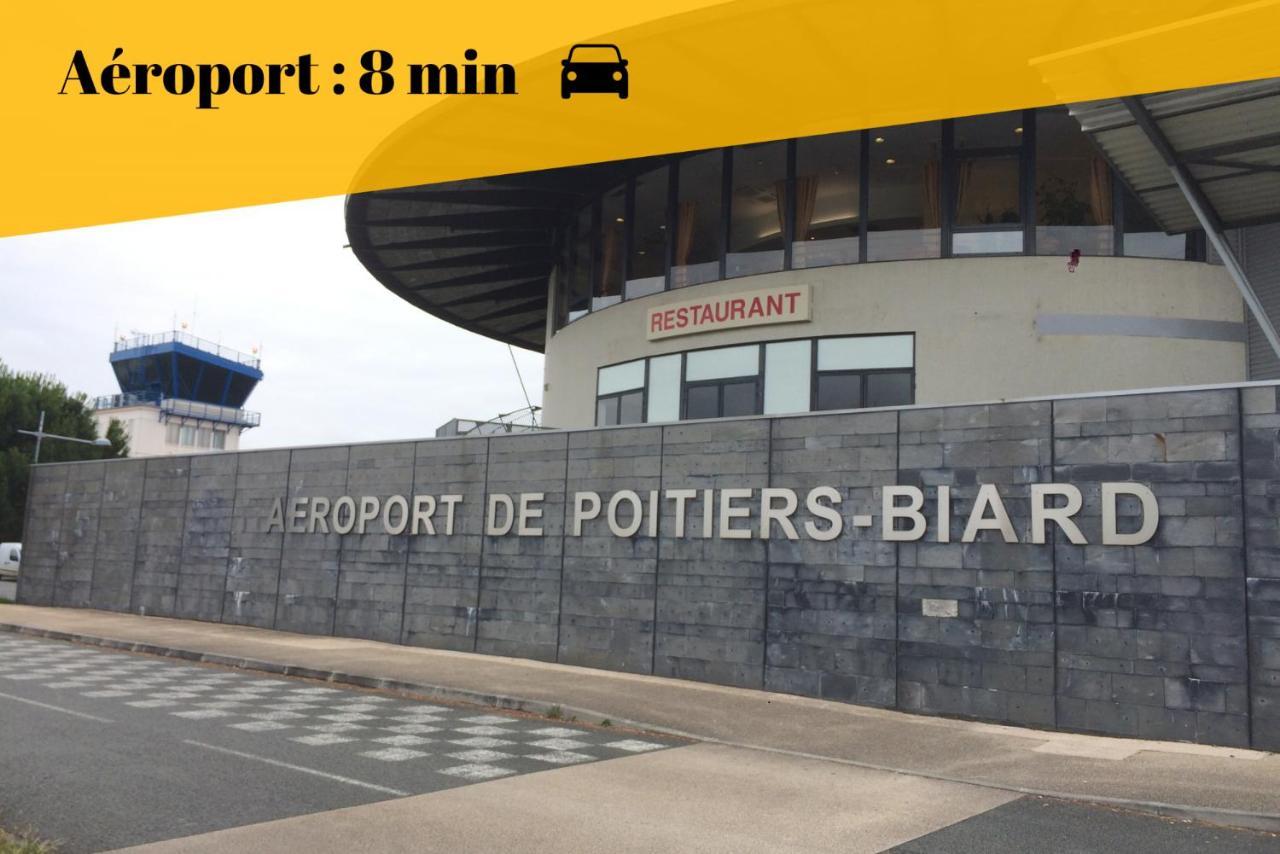 Le Duplex By Goodbnb - Proche Gare - 15Min Futuroscope Poitiers Exterior foto